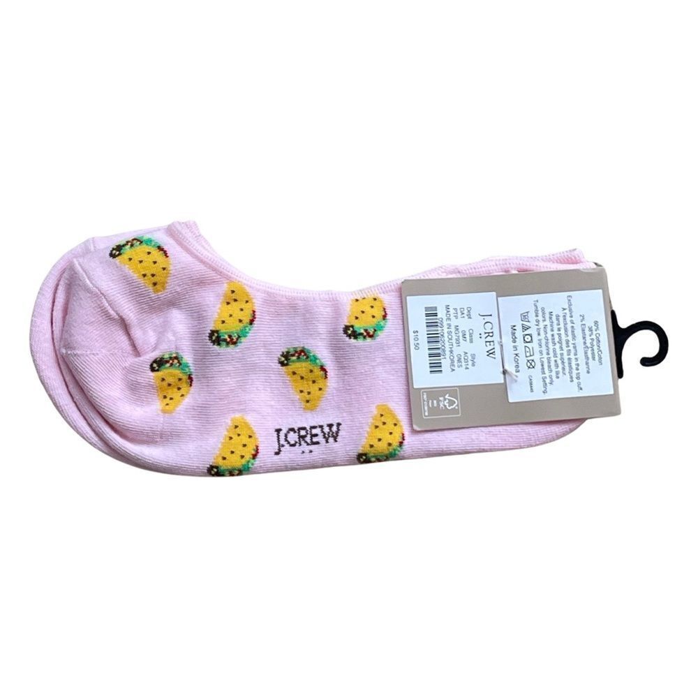 J. Crew “Taco” No Show Socks OSFM - Picture 3 of 5